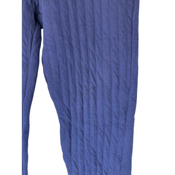 Patagonia Thermal Pants Men's Navy Pull On Stretch Base Layer Warm Cozy Large - Picture 5 of 13